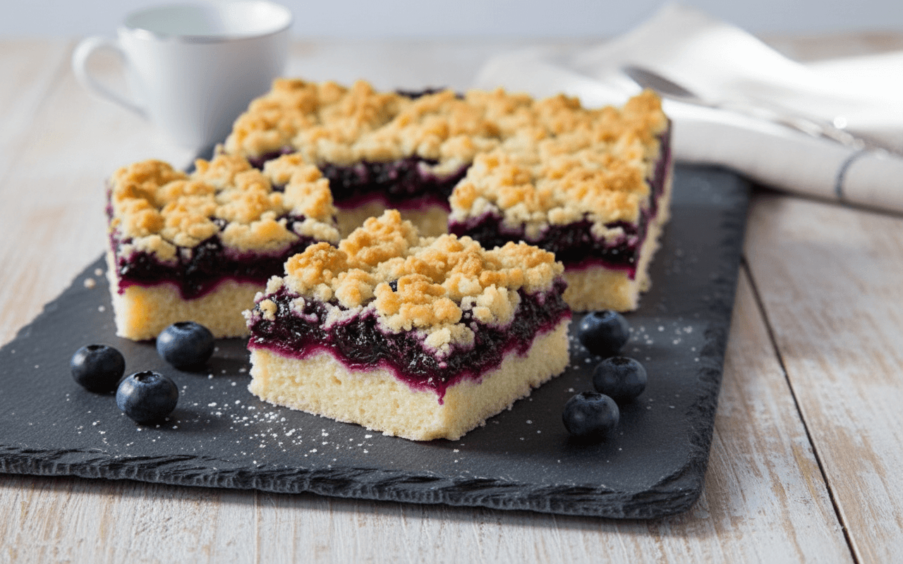 Trupininis pyragas su rūgščia uogiene