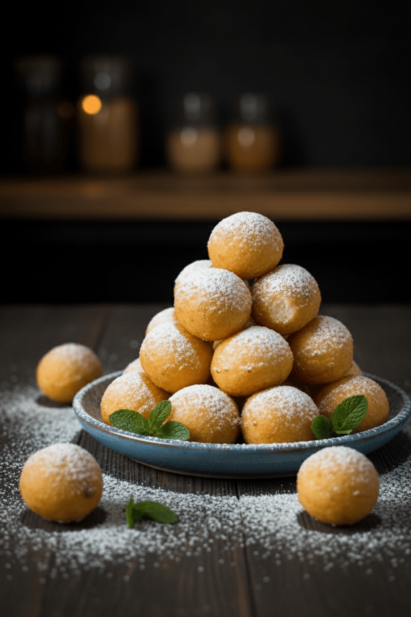 Minkštos varškės spurgos su traškia plutele