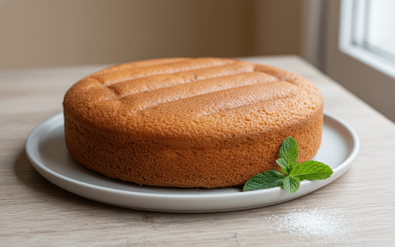 Greitas pyragas su saldintu kondensuotu pienu