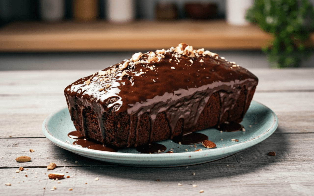 Drėgnas šokoladinis pyragas su cukinijomis