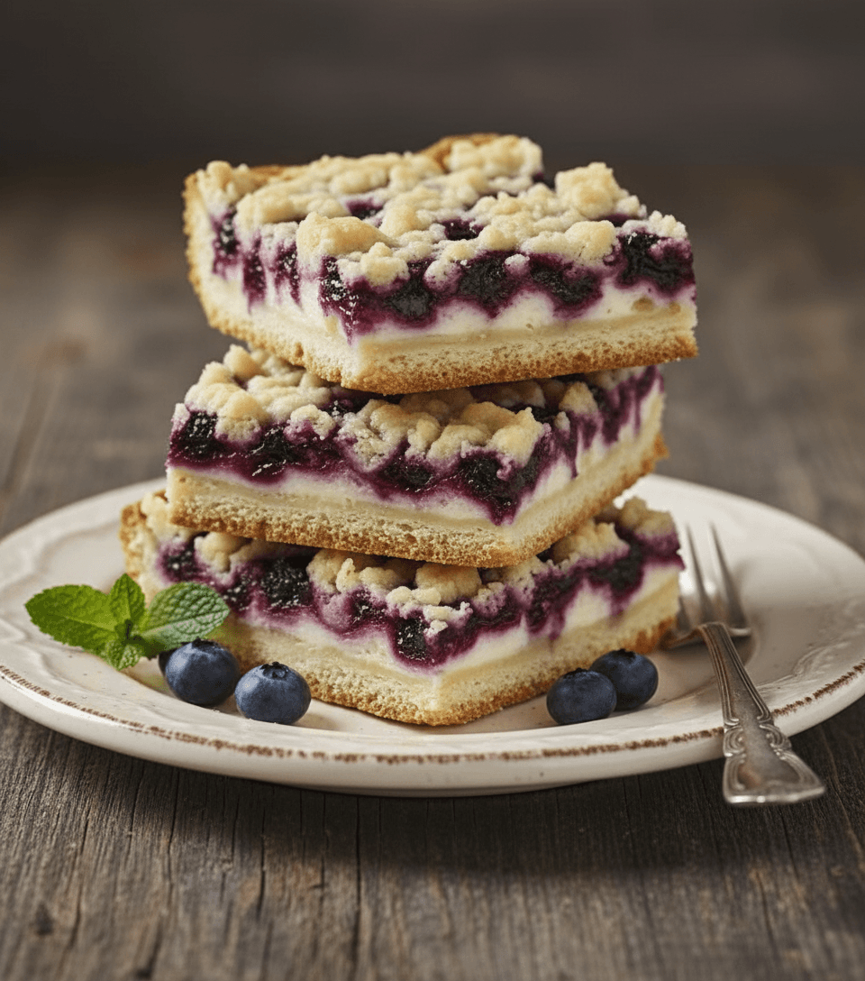 Trupininis pyragas su varške ir uogiene