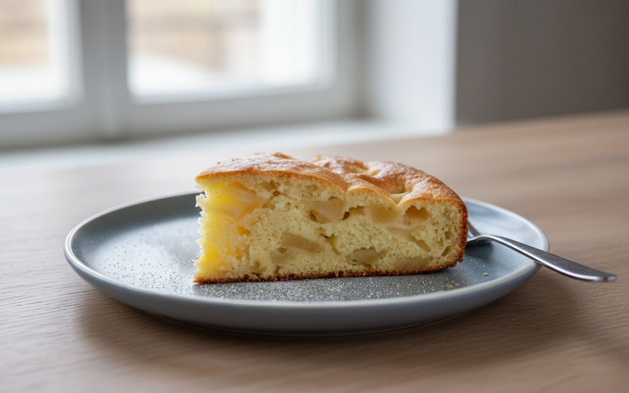 Lengvas ir purus obuolių pyragas