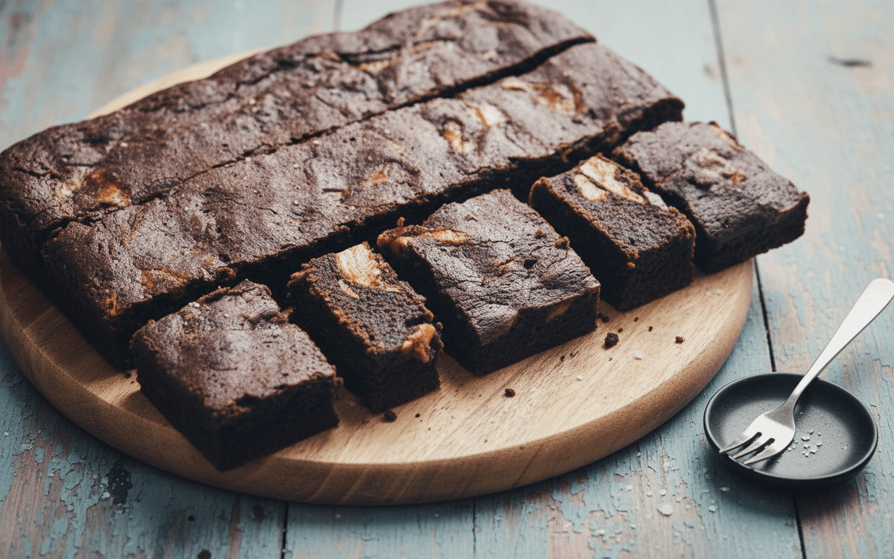 Šokoladinis pyragas su karamele