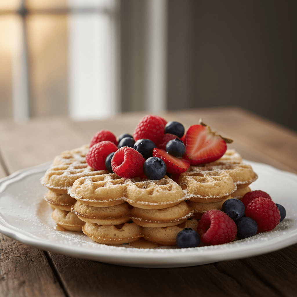 Purūs čirviniai blynai vaflinėje