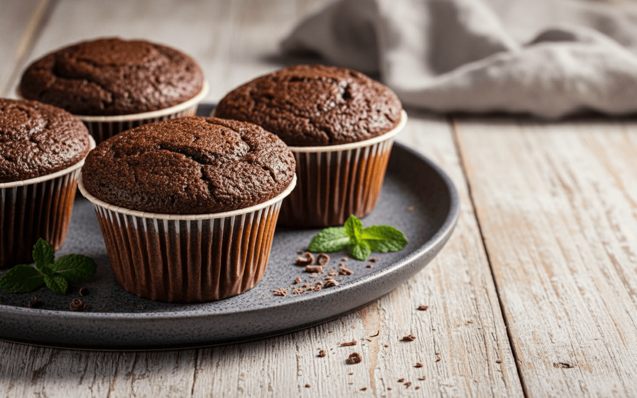 Šokoladiniai keksiukai – lengvai ir greitai