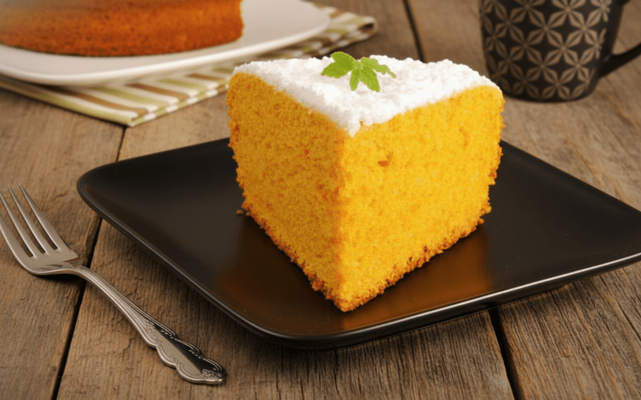 Drėgnas ir purus morkų pyragas